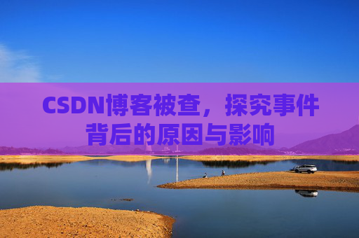 CSDN博客被查，探究事件背后的原因与影响